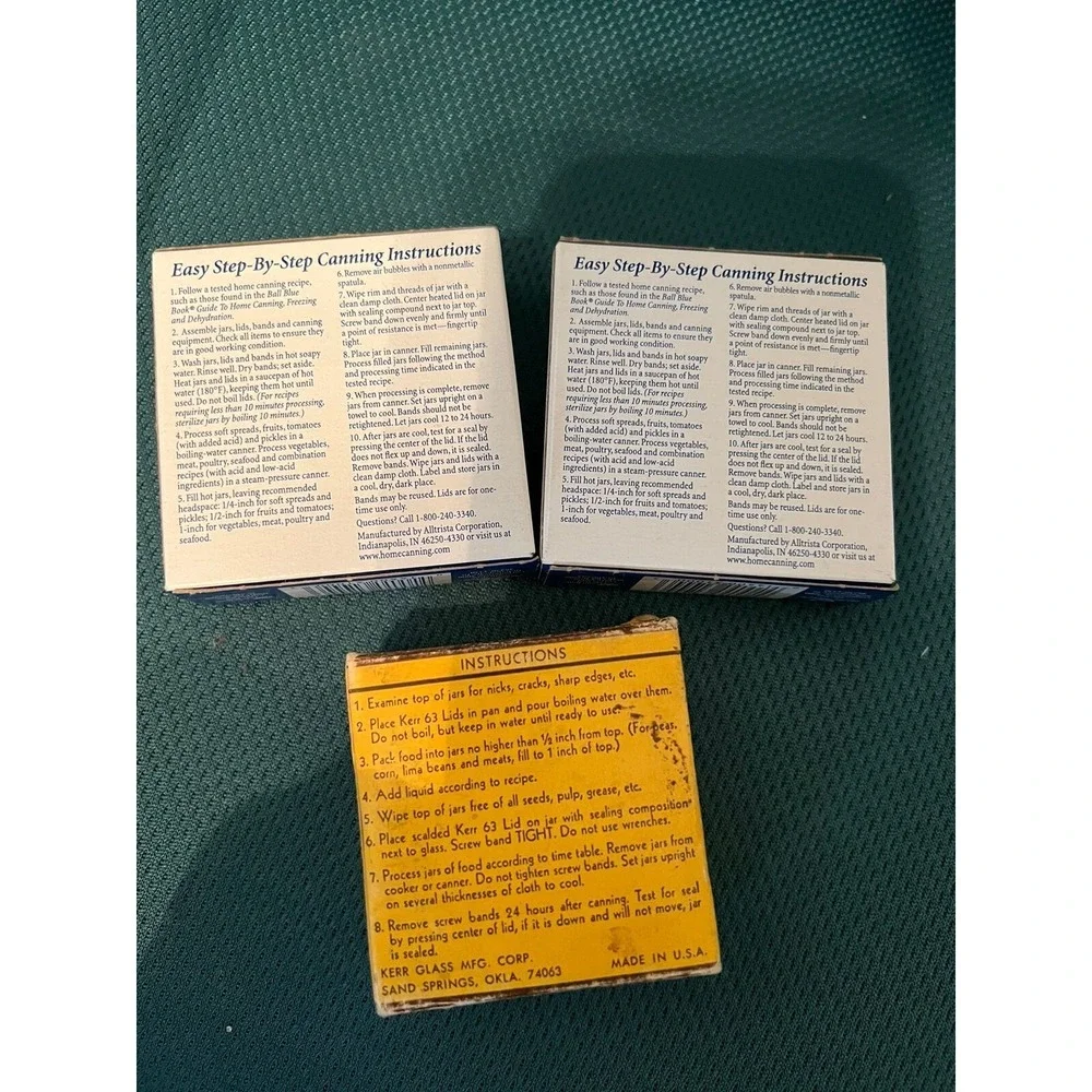 Ball‎ Mason Wide And Regular Mouth Dome Lids 20 + 36 New